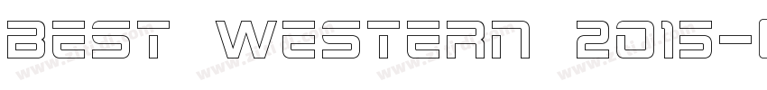 Best Western 2015字体转换